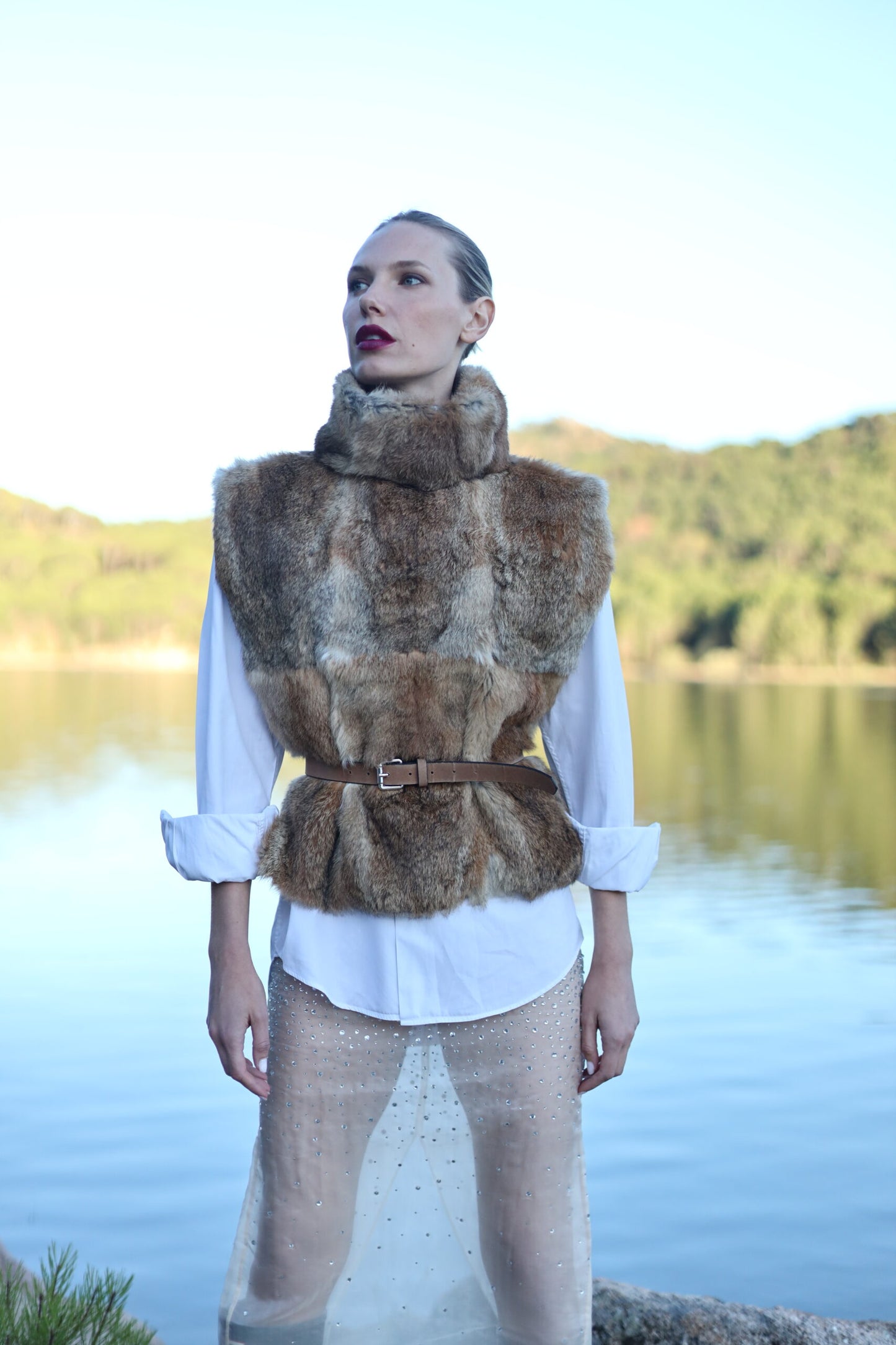 Chaleco Carlo camel