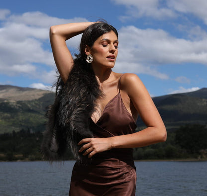 Estola Kendal Marrón