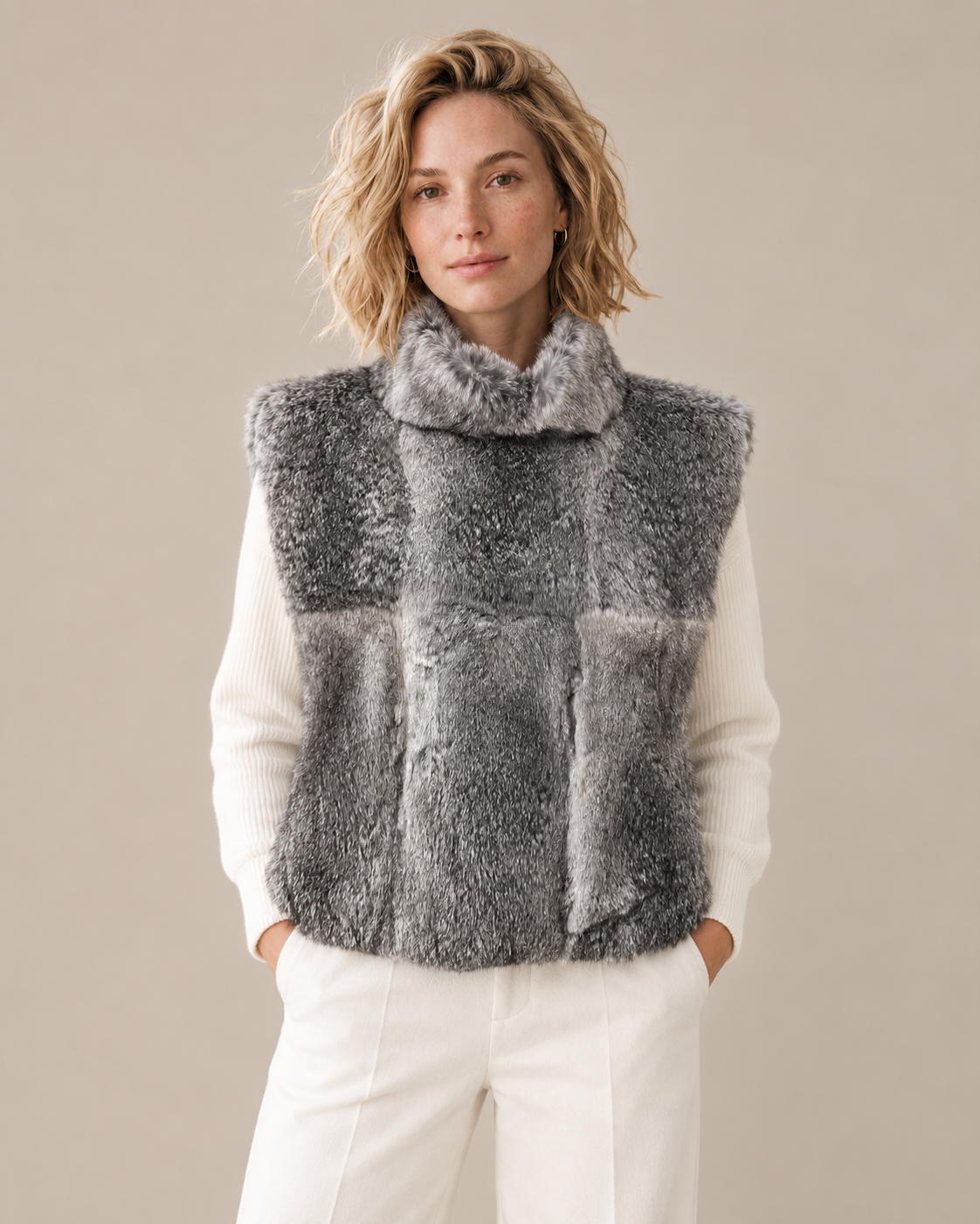 Carlo grey vest
