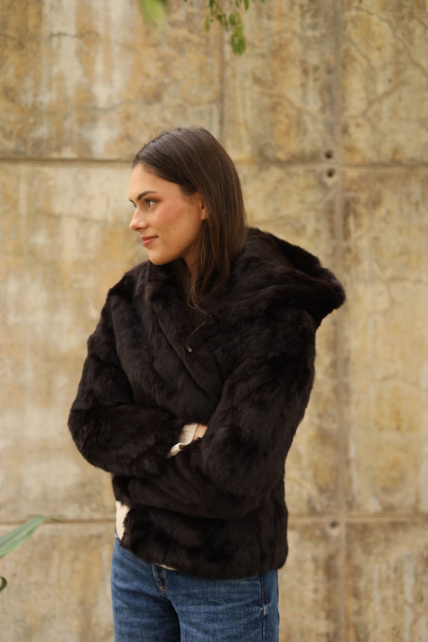 Chaqueta capucha