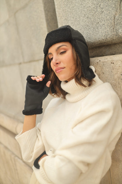 Gorro Aviador Negro OUTLET